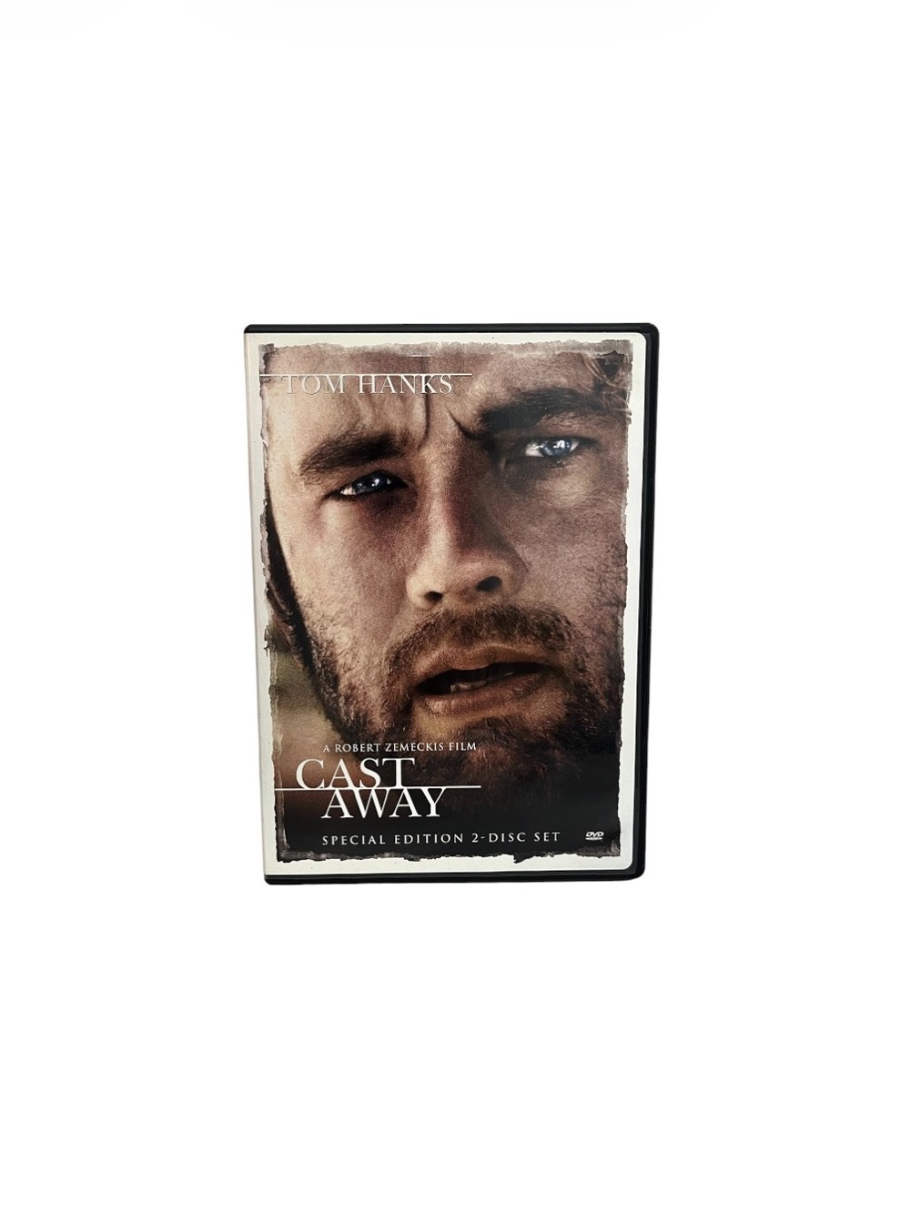 Cast Away (DVD, 2001, 2-Disc Set, Special Edition) W/ Insert Tom Hanks